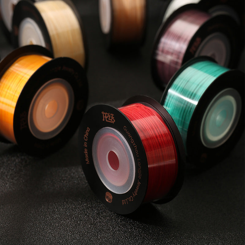 1mm Durable Craft Braiding String, Nylon Jewelry Cord for Beading, Knotting & DIY Creation