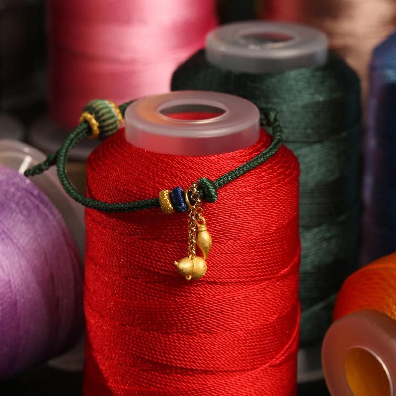 0.6mm Fine Morandi Braiding Cord for Jewelry Accessories, Necklace Thread, DIY Decorative Craft Line