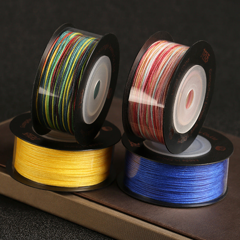 0.7mm Fine Nylon Craft Thread for Chinese Knot Art and Handmade Jewelry Design