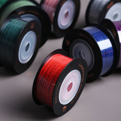 1.2mm Artistic Cotton Mix Cord for Chinese Knot Craft, Bracelet & Ornament Design – Dunhuang Series