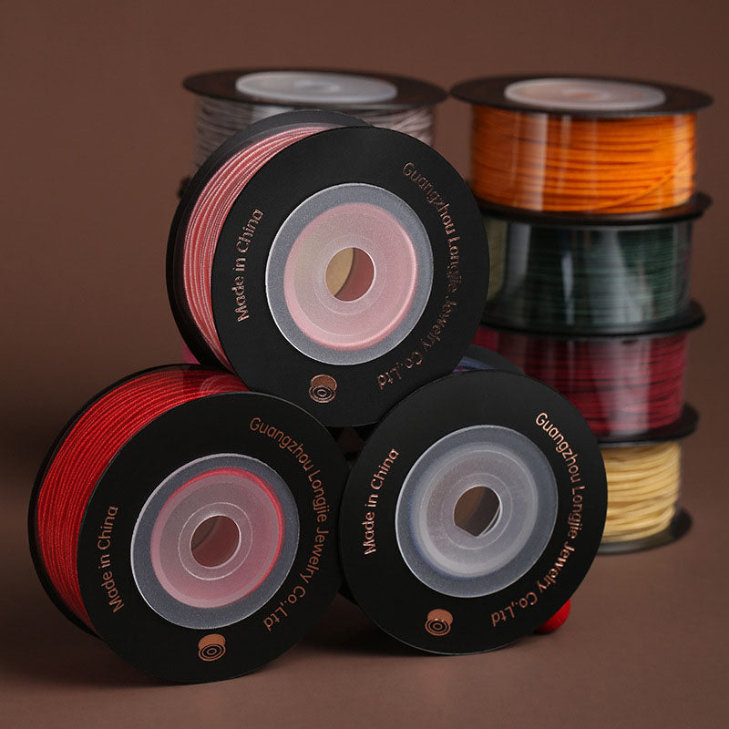 Multi-Color 0.8mm Knotting Rope for Handmade Jewelry & Traditional Knot Art, Nylon String for Chinese Knot, Button Knot and Pineapple Designs