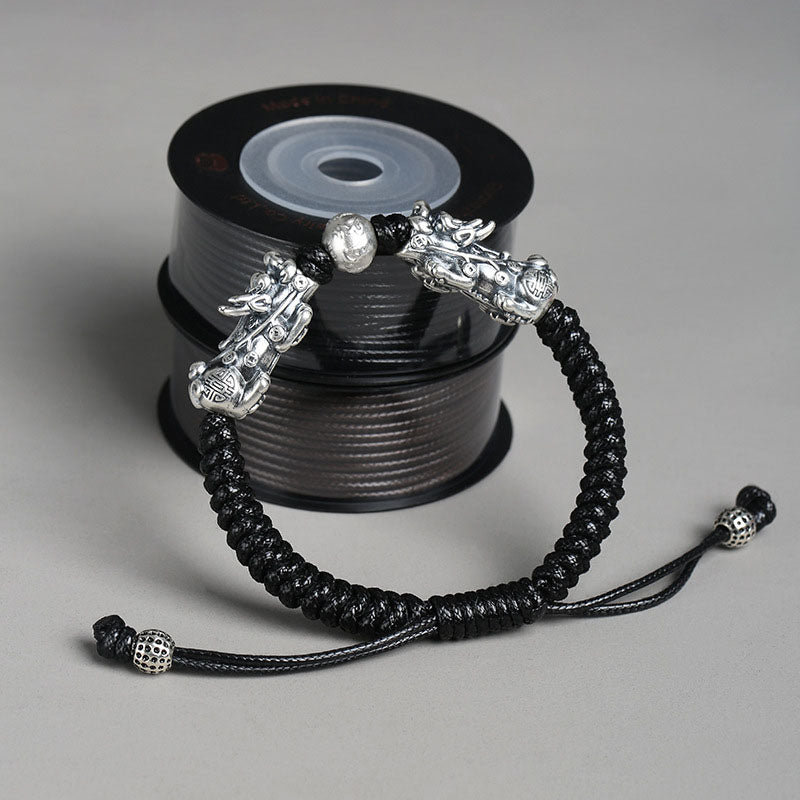 1.5mm Korean-Style Coated Weaving Thread for Handmade Jewelry, Bracelet Knotting & Traditional Craft Work, Multi-Color