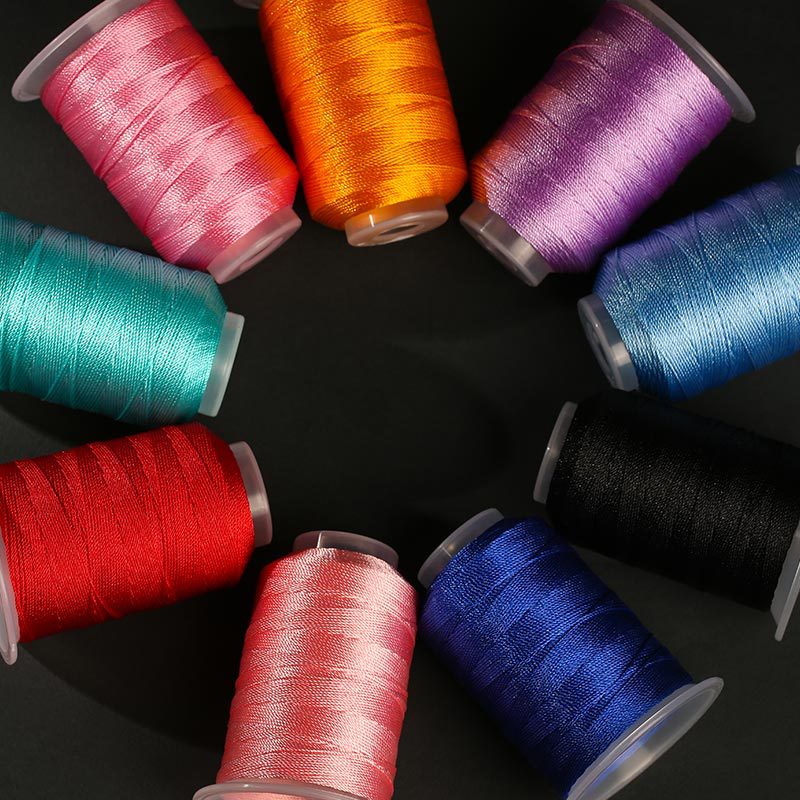 0.6mm Fine Morandi Braiding Cord for Jewelry Accessories, Necklace Thread, DIY Decorative Craft Line