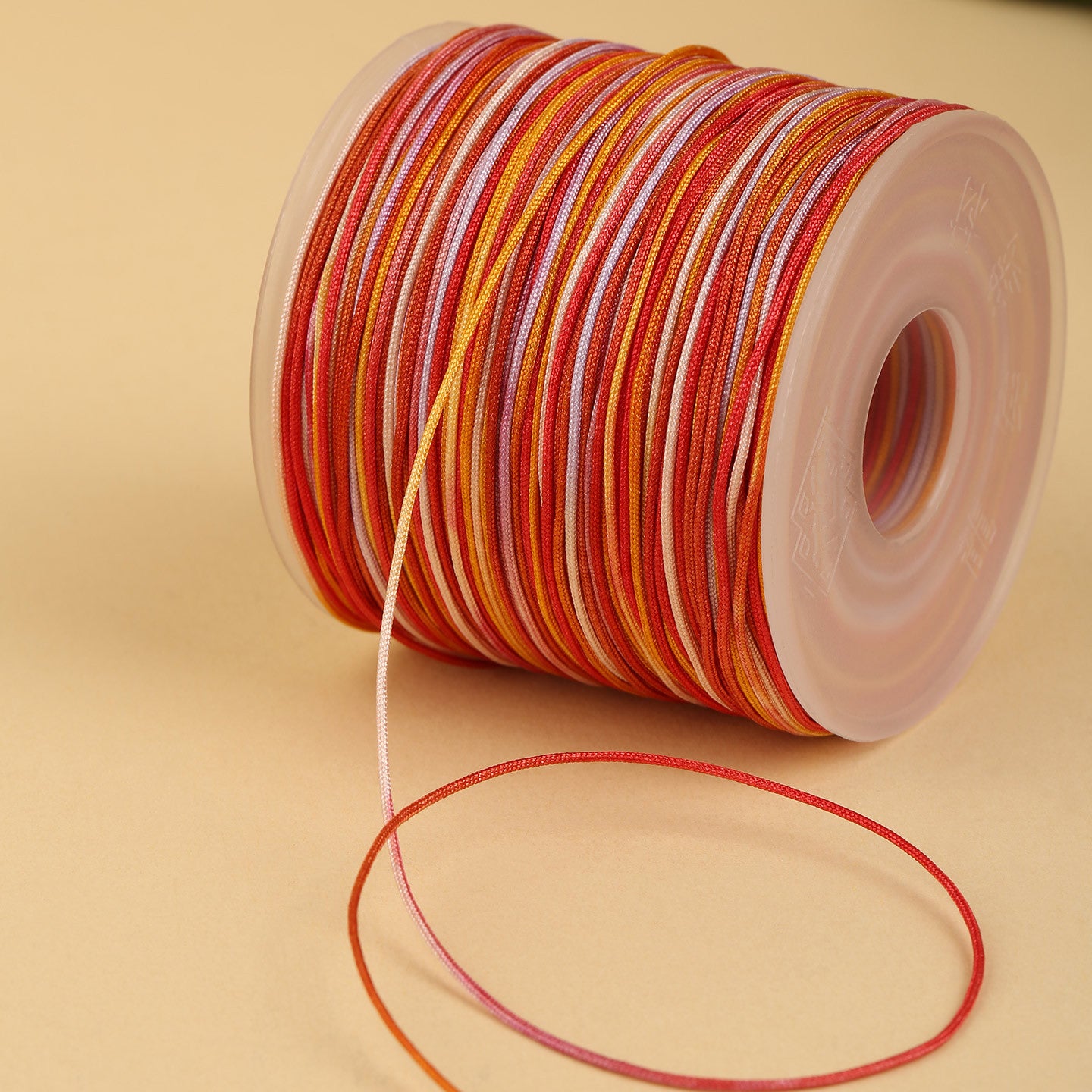 0.7mm Multicolor Nylon Braiding Thread for Jewelry & Handmade Beadwork