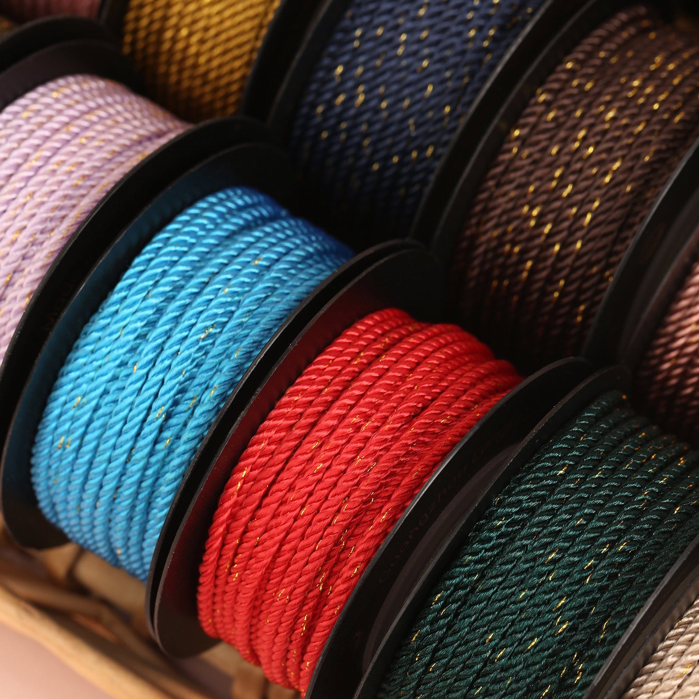 2.0mm Twisted Braiding Cord for DIY Jewelry Projects, Handmade Bracelet & Necklace String, Chinese Knot Weaving Rope, Fade-Resistant Craft Material