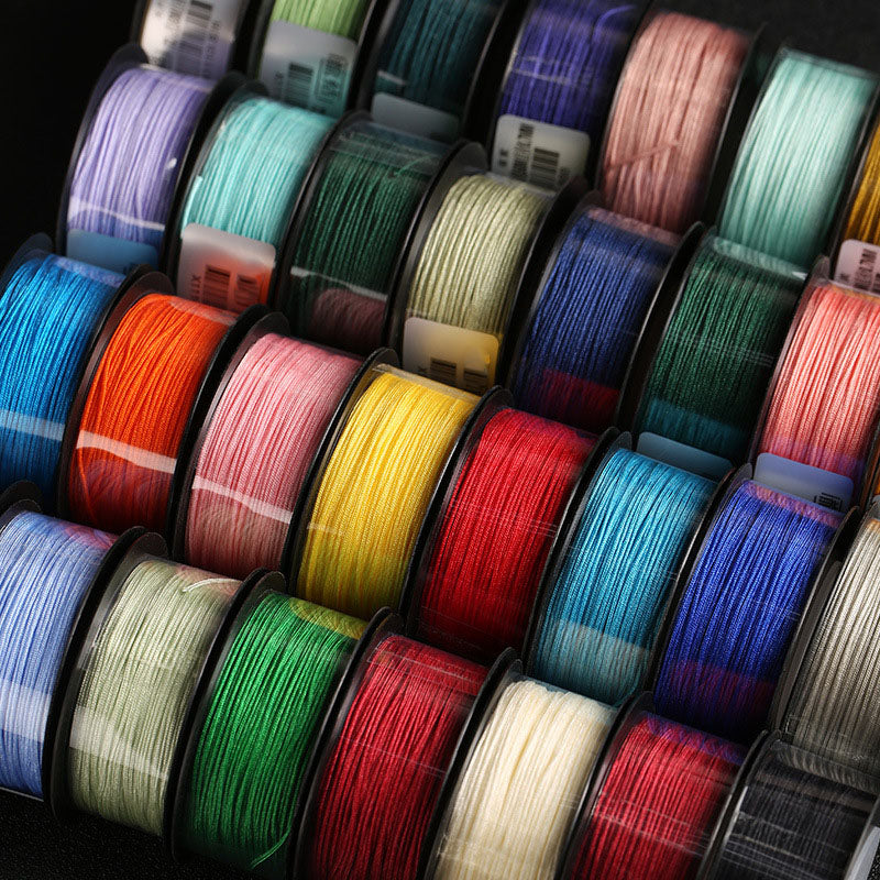 0.7mm Fine Nylon Craft Thread for Chinese Knot Art and Handmade Jewelry Design