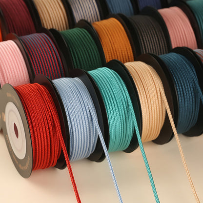 2.0mm Twisted Decorative Rope for Bracelet Making, Jewelry Components & DIY Handmade Creations