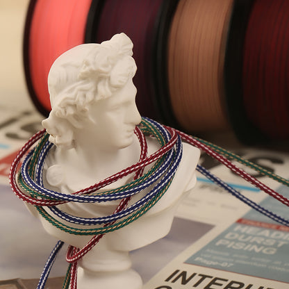 Dragon Beard Style 1.5mm Craft Cord, Ice Silk Nylon Thread for Handmade Jewelry, Chinese Knot, Pendant & DIY Accessories