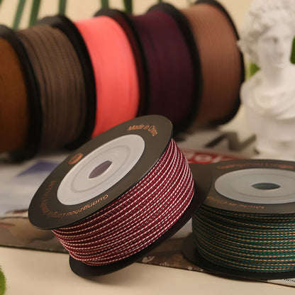 Dragon Beard Style 1.5mm Craft Cord, Ice Silk Nylon Thread for Handmade Jewelry, Chinese Knot, Pendant & DIY Accessories
