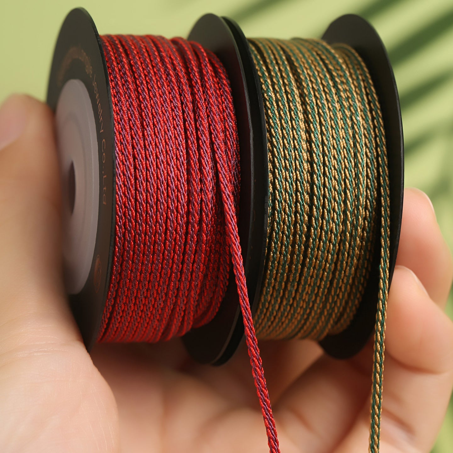 Decorative 1.5mm Dragon Beard Rope for Handmade Jewelry Projects, Square Polyester String for Bracelets, Necklaces & DIY Craftin