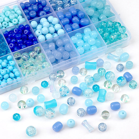 【Blue】Glass beads