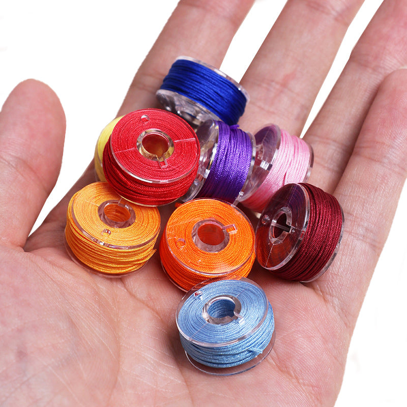 Mini 0.4mm Nylon Cord Handmade Beading Cord 25 Colors/36 Colors - Single Roll 8m