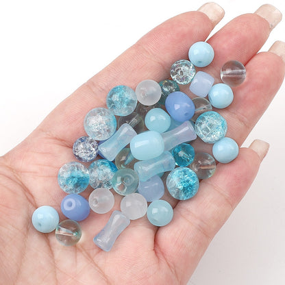 【Blue】Glass beads