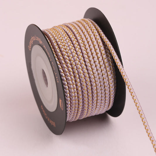 2.5mm Extra-Rigid Mini Dragon Scale Cord for Jewelry Making, DIY Handwoven Accessories, Multi-Color Options, Wholesale