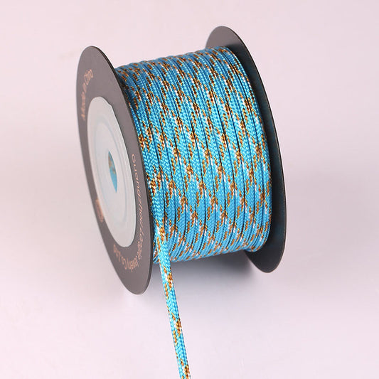 2.5mm Galaxy Paracord for DIY Bracelet Making, Handmade Jewelry Braiding Cord, Pendant String, Multi-Color Craft Accessories