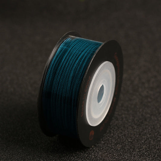 1.5mm Multicolor Jewelry Cord  Nylon Thread for Chinese Knot, DIY Bracelet Making,  Colors, EU Standard Dyed