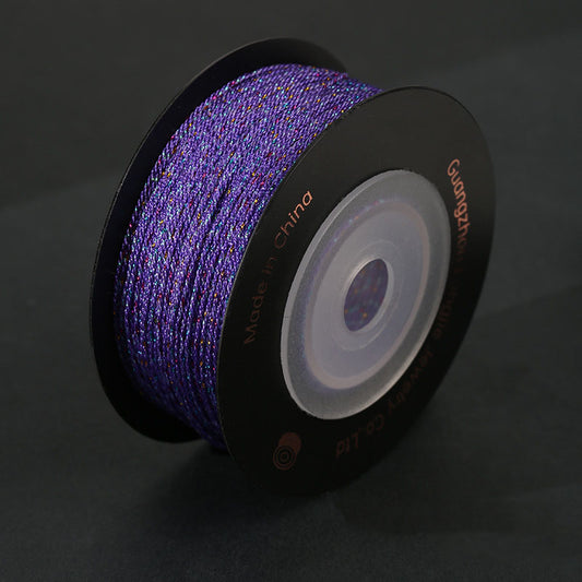 0.7mm Starry Sky Nylon Cord for DIY Bracelet Making, Jewelry Braiding String, Colorfast Craft Thread, Colors