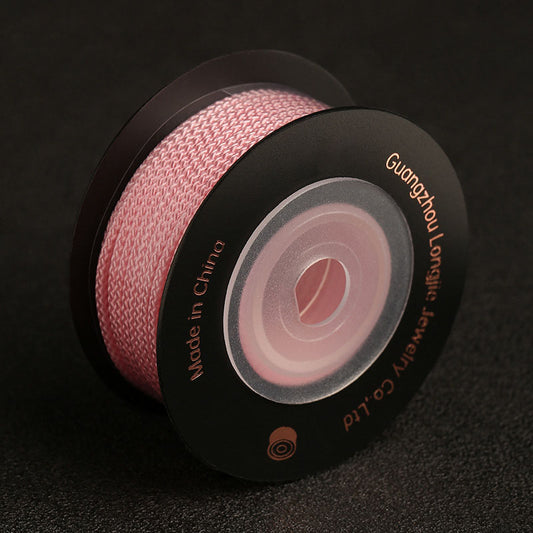 2mm Mambo Nylon Cord for Jewelry Making, Buddhist Bead String, DIY Braiding Rope, Non-Stretch Craft Cord, Colors