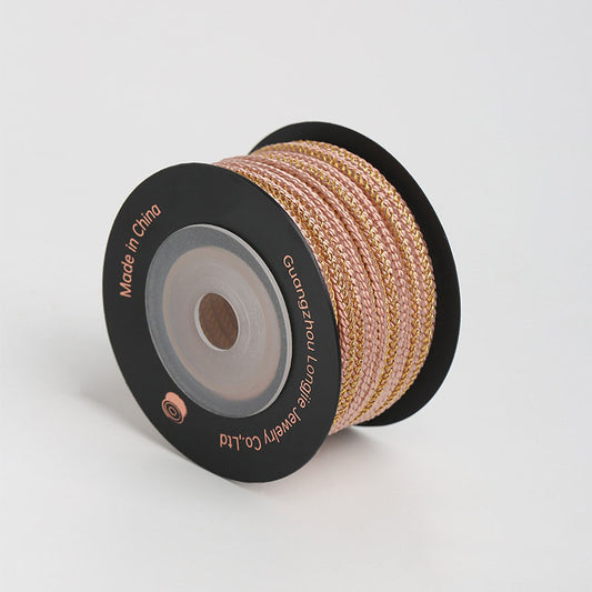 3.5mm Fish Scale Cord for Handmade Bracelet & Necklace Making, DIY Jewelry Craft String, Fade-Resistant Multi-Color Bulk