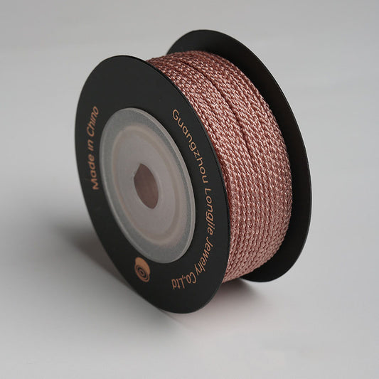 1.2mm Dragon Scale Cord for DIY Jewelry Making, Nylon Polyester Braiding String, Handmade Craft Cord, Multi-Color