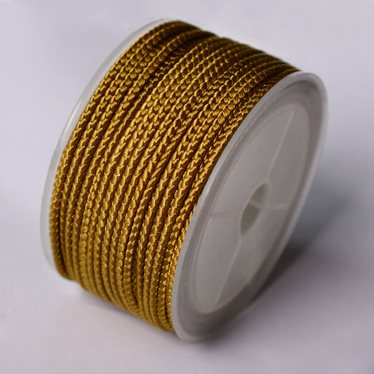 2.0mm Dragon Scale Cord for DIY Bracelet & Necklace Making, Chinese Knot Braiding Cord, Handwoven Jewelry Craft Rope, Durable Polyester Cord, Multi-Color Options
