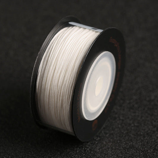 0.7mm Nylon Chinese Knot Cord, DIY Braiding String for Jewelry Making,  Thread, Colors Available