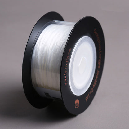 0.5mm Crystal Elastic Cord for Beading, Buddhist Bead Bracelet String, DIY Jewelry Stretch Thread, Multi-Colo