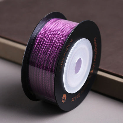 1.2mm Cotton Blend Chinese Knot Cord, DIY Jewelry Braiding Rope, Handmade Craft String,Colors Dunhuang Series