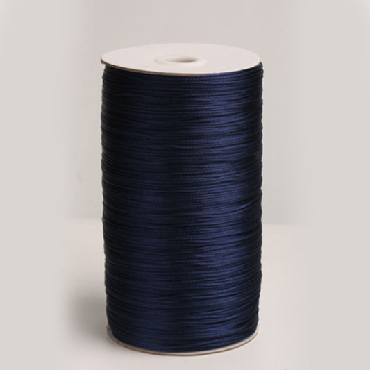 2.0mm Ice Silk No.6 Cord for Bracelet & Necklace Making, Chinese Knot Braiding Cord, Korean Silk Jewelry String, DIY Handcraft Weaving Cord, Multi-Color