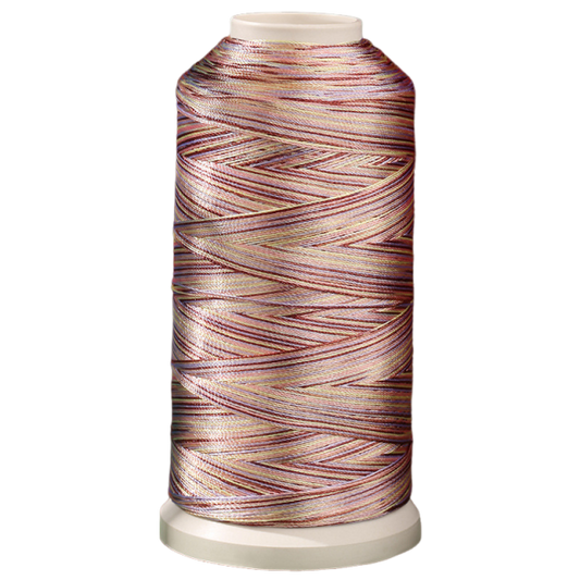 0.3mm Colorful 3-Strand Pineapple Thread for Tassel Making, Rainbow Gradient Craft Cord, DIY Bracelet Weaving String, Decorative Wrapping Thread, Colors