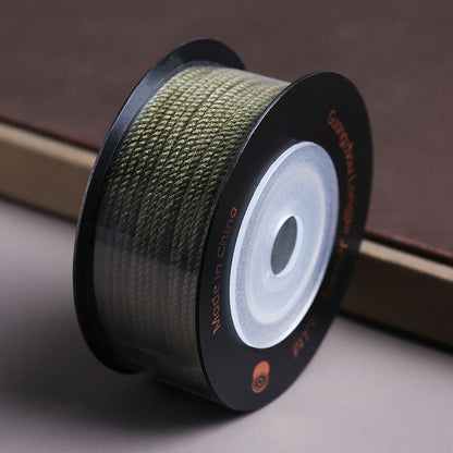 1.2mm Cotton Blend Chinese Knot Cord, DIY Jewelry Braiding Rope, Handmade Craft String,Colors Dunhuang Series