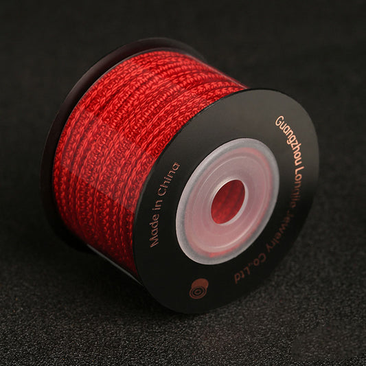 3.5mm Multi-Strand Decorative Rope for Handmade Wrist Accessories, Festival Knot Cord, Craft Weaving Material, Color Options