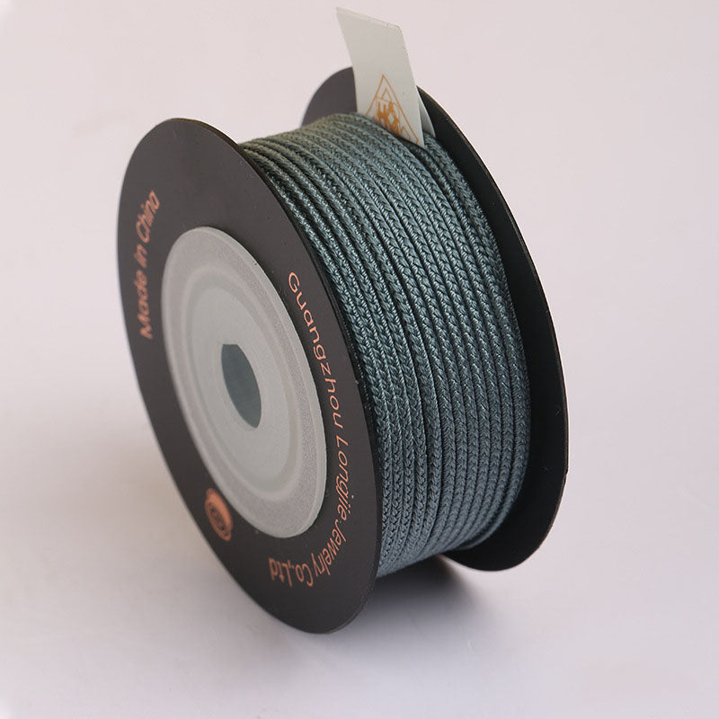 1.5mm individually packed Soft Eight-Strand Cord is made from high-quality polyester, offering excellent durability, flexibility, and long-lasting performance.  making it perfect for bracelet making, jewelry crafting, and various DIY handmade projects.