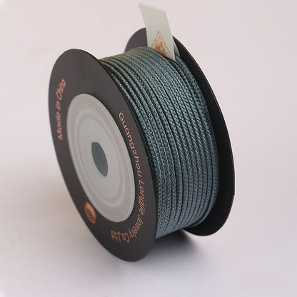 1.5mm individually packed Soft Eight-Strand Cord is made from high-quality polyester, offering excellent durability, flexibility, and long-lasting performance.  making it perfect for bracelet making, jewelry crafting, and various DIY handmade projects.