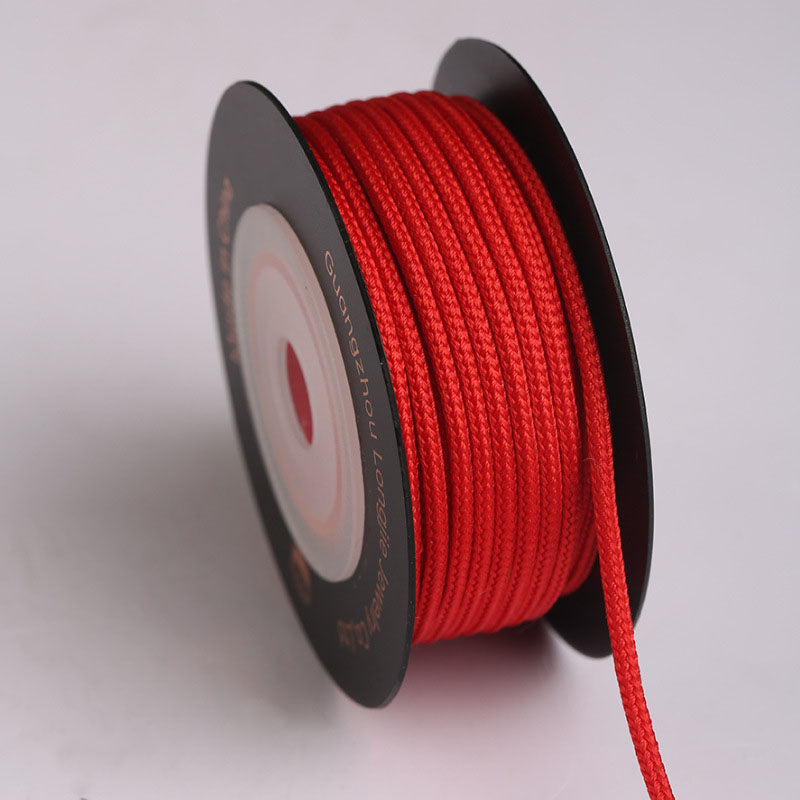 2mm Soft Round Cord for DIY Handmade Chinese Knots, Bracelet & Necklace Making, Craft Materials, Wholesale