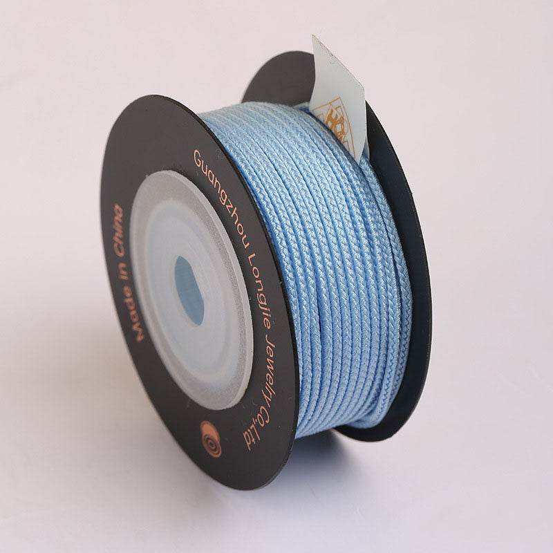 1.5mm individually packed Soft Eight-Strand Cord is made from high-quality polyester, offering excellent durability, flexibility, and long-lasting performance.  making it perfect for bracelet making, jewelry crafting, and various DIY handmade projects.