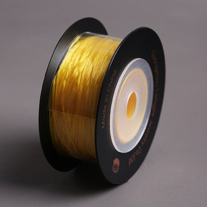 0.5mm Crystal Elastic Cord for Beading, Buddhist Bead Bracelet String, DIY Jewelry Stretch Thread, Multi-Colo