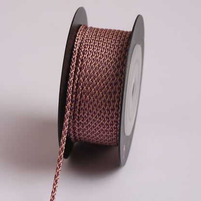 1.5mm Metallic Mambo Braided Cord for Jewelry Making, Shiny Craft Rope for Bracelets, Necklaces & DIY Decorations