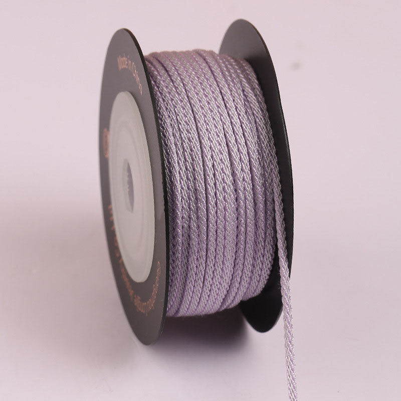 1.5mm Square Dragon Beard Braided Cord for DIY Jewelry Making, Bodhi Bead Bracelet & Necklace Weaving Rope, Smooth Polyester Craft String
