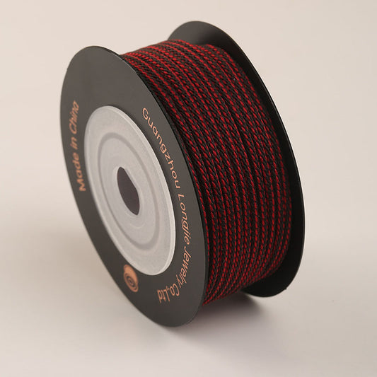 1.5mm Ice Silk Dragon Beard Cord for Chinese Knot & Jewelry Making, Multi-Color DIY Handmade Pendant Thread