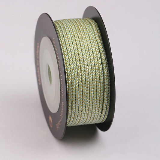 1.5mm Starry Mambo Braided Thread, Colorful Handcrafted Weaving Cord for Wrist Jewelry, Ethnic Knot Accessories & Creative DIY Work