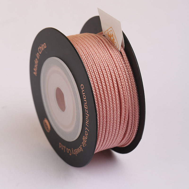 1.5mm Soft 8-Strand Polyester Craft Cord, Individually Packed Braiding Rope for Handmade Bracelets, Jewelry Making & DIY Projects