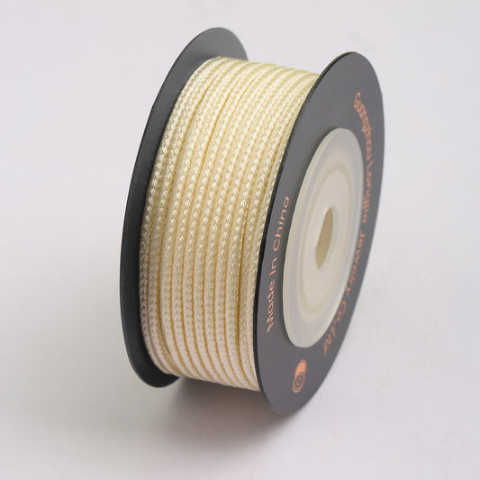 2.0mm Multi-Layer Woven Craft Rope for Handmade Jewelry, Bracelet Design & Decorative DIY Projects