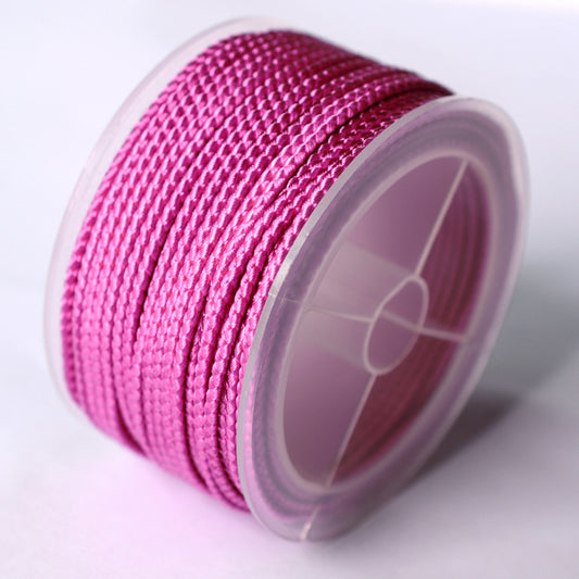 2.0mm Textured Dragon Scale Braided Cord for Handmade Jewelry, Bracelet Craft Rope, Necklace Knot String, Multi-Color Craft Supply