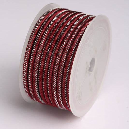 4.0mm Fish Scale Braided Cord for Handmade Jewelry Projects, DIY Accessories Weaving Rope, Durable Craft String, Large Spool Multi-Color Options