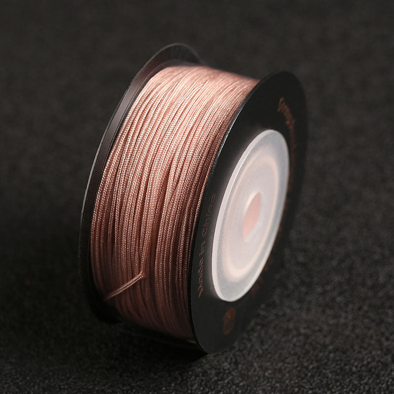 0.7mm Fine Nylon Craft Thread for Chinese Knot Art and Handmade Jewelry Design