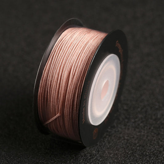 0.7mm Fine Nylon Craft Thread for Chinese Knot Art and Handmade Jewelry Design