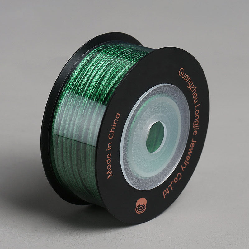 1.5mm Korean-Style Coated Weaving Thread for Handmade Jewelry, Bracelet Knotting & Traditional Craft Work, Multi-Color
