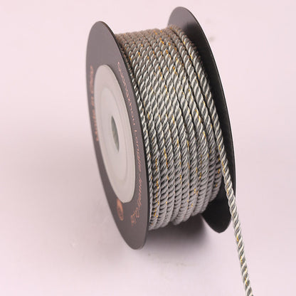 2.0mm Twisted Braiding Cord for DIY Jewelry Projects, Handmade Bracelet & Necklace String, Chinese Knot Weaving Rope, Fade-Resistant Craft Material