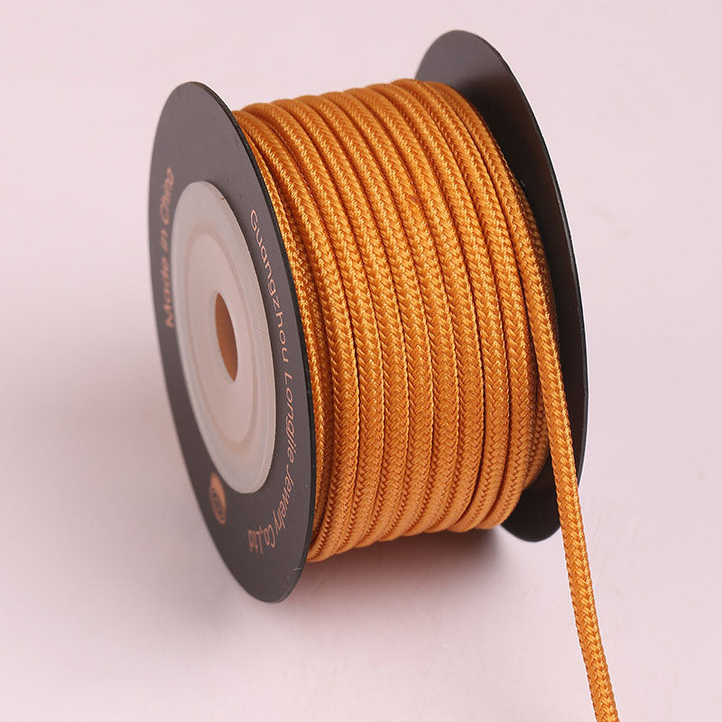 3mm Round Braiding Cord for Handmade Jewelry, Knot Art & Decorative Craft Projects